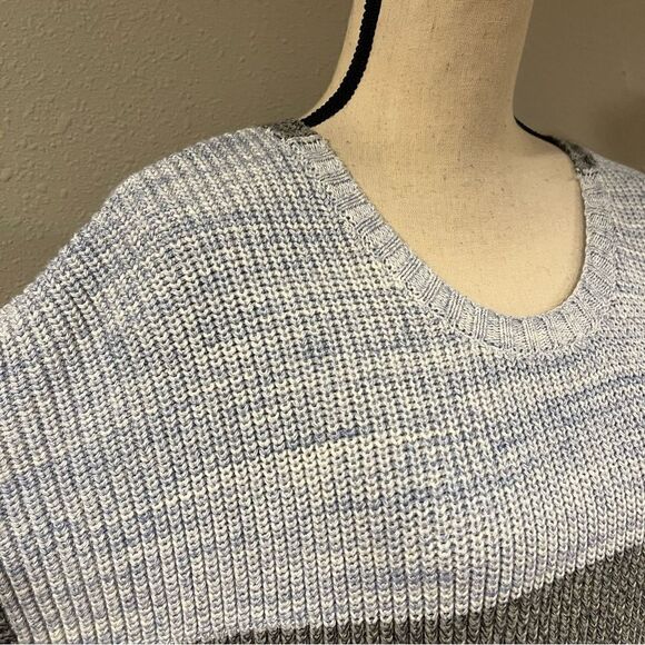 Victoria’s Secret chunky knit striped oversized sweater - Picture 3 of 13